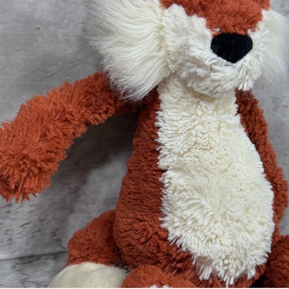 Jellycat London Bashful Fox Cub 12" Medium Plush Stuffed Animal - Picture 4 of 11